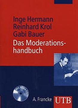 portada Das Moderationshandbuch: Souverän vor Mikro und Kamera (Uni-Taschenbücher m)