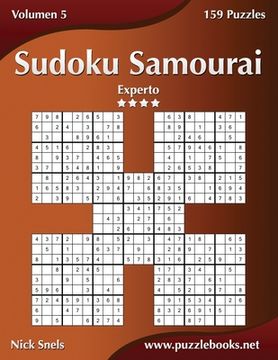 portada Sudoku Samurai - Experto - Volumen 5 - 159 Puzzles