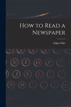 portada How to Read a Newspaper (en Inglés)