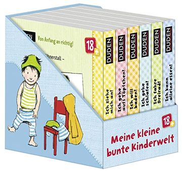 portada Duden: Meine Kleine Bunte Kinderwelt: Ab 18 Monaten (Duden Pappbilderbücher 18+ Monate) (en Alemán)