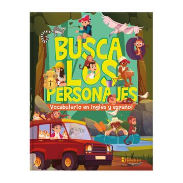portada BUSCA LOS PERSONAJES (in Bilingüe)