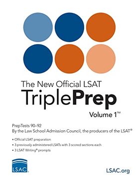 portada The new Official Lsat Tripleprep Volume 1 (libro en Inglés)