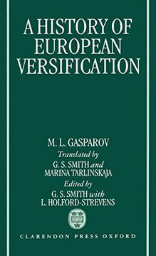 portada A History of European Versification 
