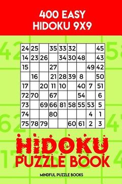 portada Hidoku Puzzle Book 2: 400 Easy Hidoku 9x9