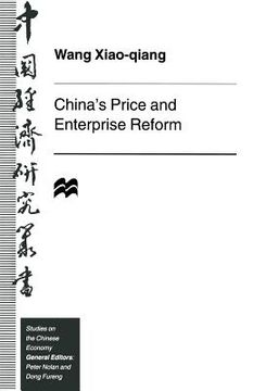 portada China'S Price and Enterprise Reform (Studies on the Chinese Economy) (en Inglés)