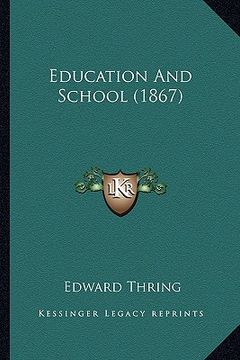 portada education and school (1867) (en Inglés)