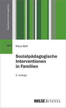 portada Sozialpädagogische Interventionen in Familien (Basistexte Erziehungshilfen) (in German)