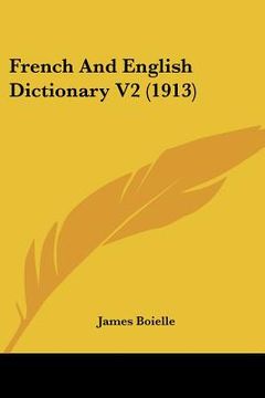 portada french and english dictionary v2 (1913) (en Inglés)