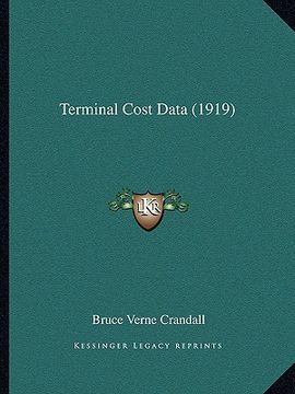 portada terminal cost data (1919) (en Inglés)