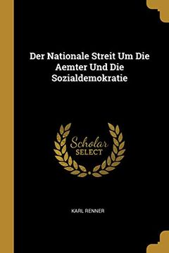 portada Der Nationale Streit Um Die Aemter Und Die Sozialdemokratie (in German)