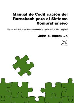 portada Manual de Codificación del Rorschach Para el Sistema Comprehensivo (in Spanish)