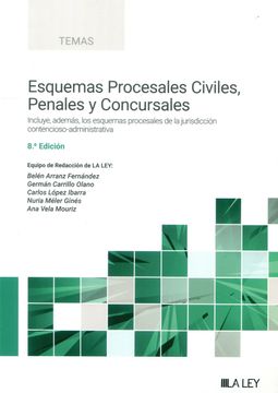 portada Esquemas Procesales Civiles, Penales y Concursales (8. ª Edicion)