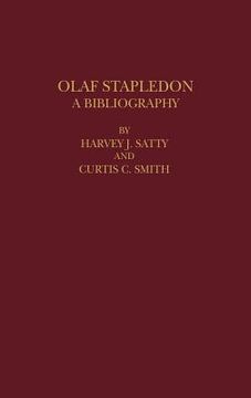 portada olaf stapledon: a bibliography (en Inglés)