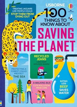 portada 100 Things to Know about Saving the Planet (en Inglés)