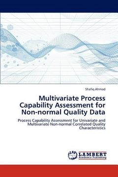 portada multivariate process capability assessment for non-normal quality data (en Inglés)