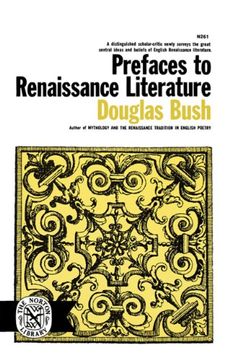 portada Prefaces to Renaissance Literature