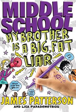 portada Middle School: My Brother is a Big, fat Liar (en Inglés)