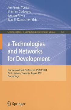 portada e-technologies and networks for development