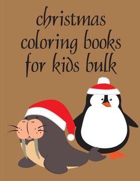 portada Christmas Coloring Books For Kids Bulk: Super Cute Kawaii Animals Coloring Pages