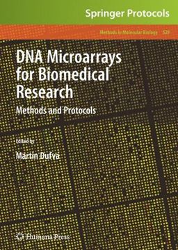 portada DNA Microarrays for Biomedical Research: Methods and Protocols (en Inglés)