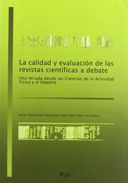 portada Calidad y evaluacion de las revistas cientificas a debate