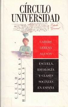 portada Escuela, Ideología y Clases Sociales en España