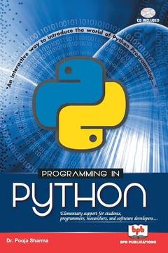 portada Programming in Python (in English)