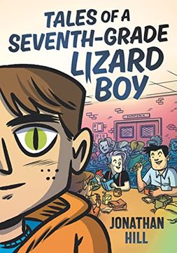 portada Tales of a Seventh-Grade Lizard boy (en Inglés)