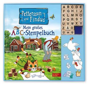 portada Pettersson und Findus: Mein Großes Abc-Stempelbuch (en Alemán)