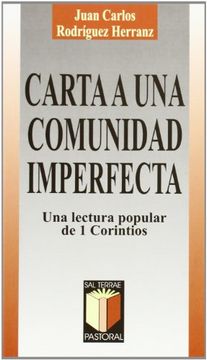 portada Carta a una Comunidad Imperfecta (in Spanish)