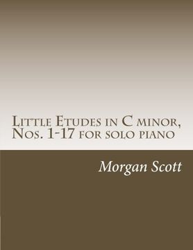 portada Little Etudes in C minor, Nos. 1-17 for solo piano
