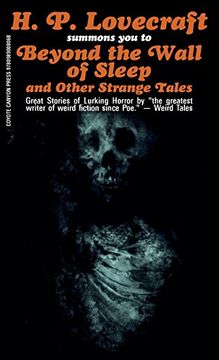 portada Beyond the Wall of Sleep and Other Strange Tales (in English)