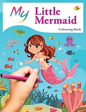portada My Little Mermaid Colouring Book: Cute Creative Children's Colouring (en Inglés)