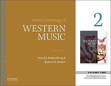 portada Oxford Anthology of Western Music: Volume 2: The Mid-Eighteenth Century to the Late-Nineteenth Century 