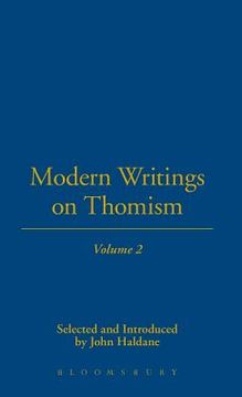 portada Modern Writings on Thomism (en Inglés)