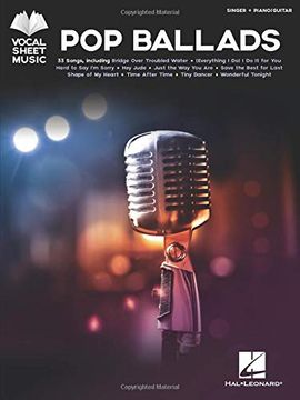 portada Pop Ballads: Singer + Piano/Guitar (en Inglés)