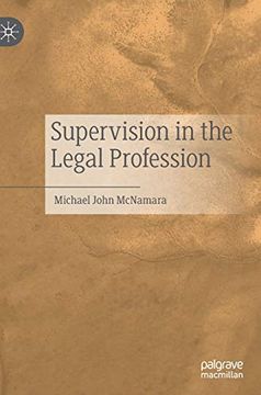 portada Supervision in the Legal Profession (in English)