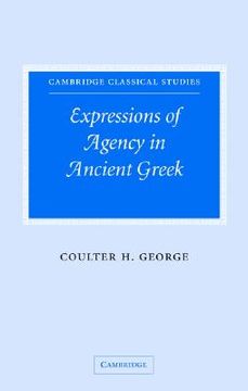 portada expressions of agency in ancient greek (en Inglés)