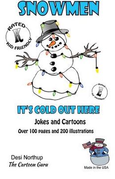 portada Snowman -- Jokes and Cartoons: in Black + White (in English)