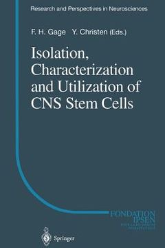 portada isolation, characterization and utilization of cns stem cells (en Inglés)