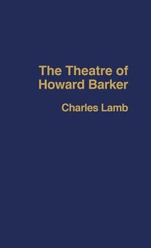 portada the theatre of howard barker (en Inglés)