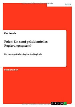 portada Polen: Ein semi-präsidentielles Regierungssystem? (German Edition)