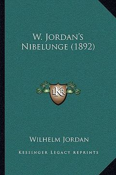portada w. jordan's nibelunge (1892) (en Inglés)