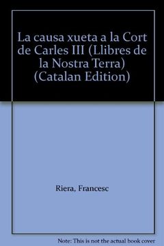 portada La causa xueta a la cort de Carles III (in Spanish)