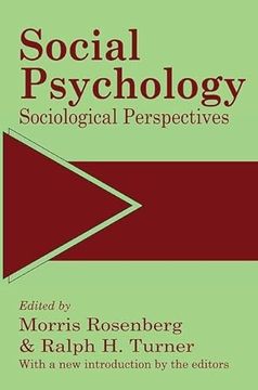 portada Social Psychology: Sociological Perspectives (en Inglés)