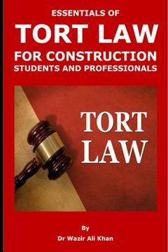 portada Essentials of Tort Law for Construction Students and Professionals (en Inglés)