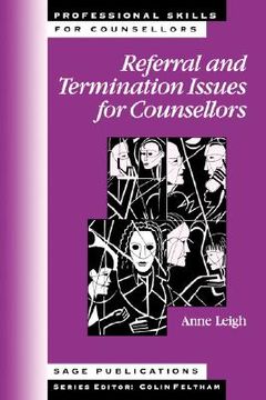 portada referral and termination issues for counsellors (in English)