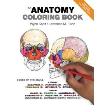 portada The Anatomy Coloring Book (4th Edition) (en Inglés)