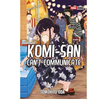 portada KOMI CAN'T COMMUNICATE N.3