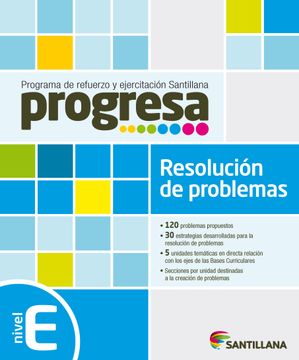 portada Progresa Resolucion de Problemas e. Programa de Refuerzo y Ejercitacio